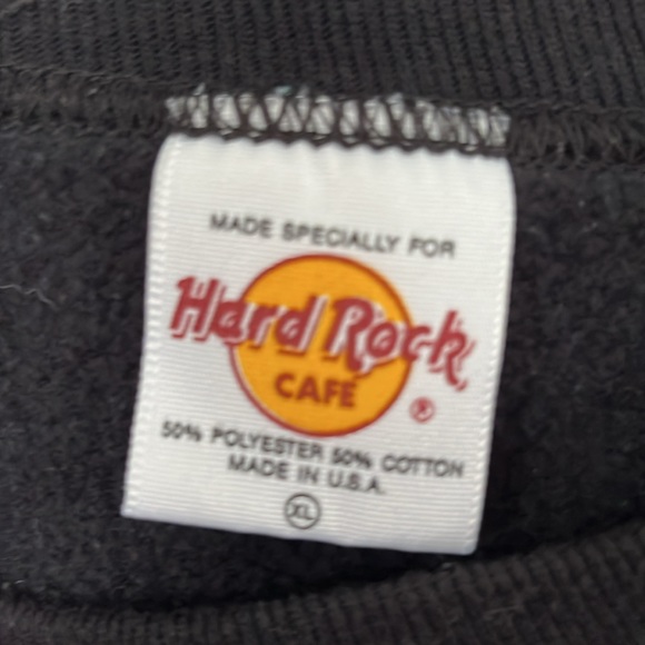 💙HARD ROCK CAFE SWEATSHIRT SIZE XL NWOT EXCELLENT CONDITION! - Picture 3 of 5